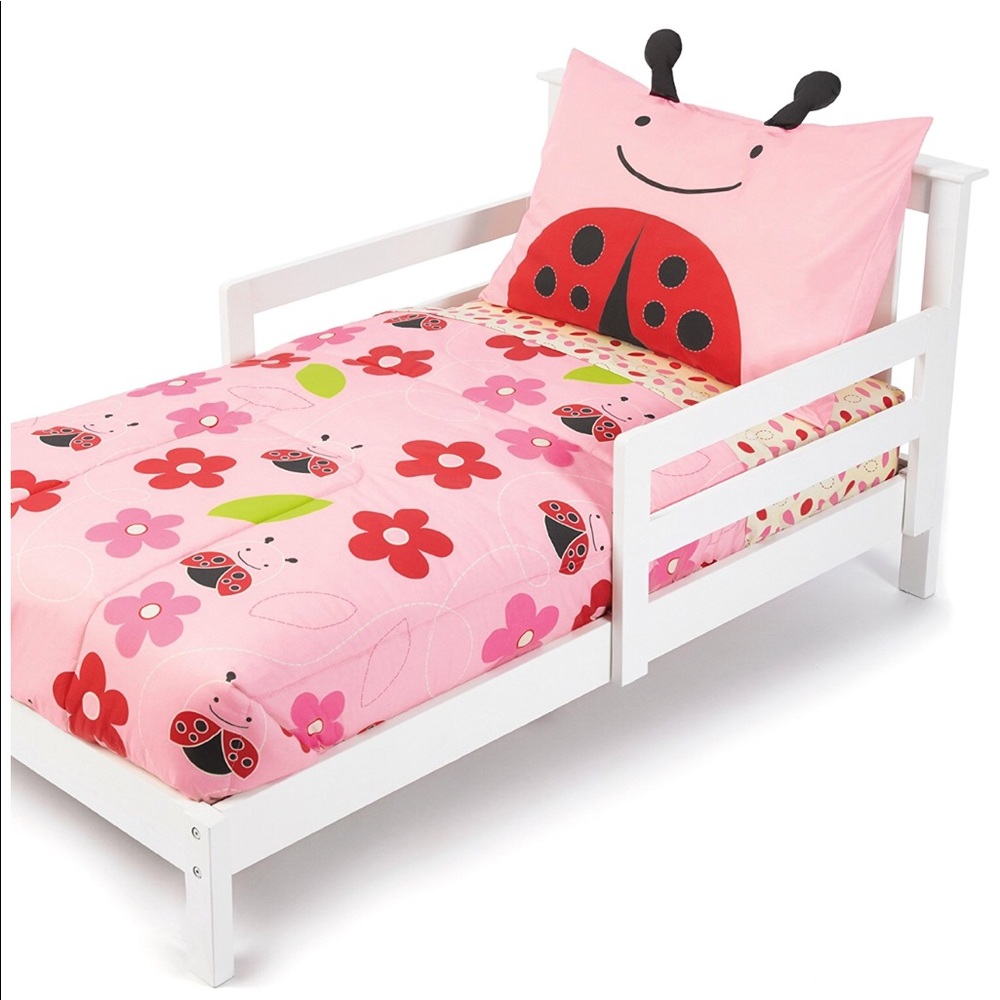 🔴SOLD🔴Skip Hop Ladybug Toddler Bedding set